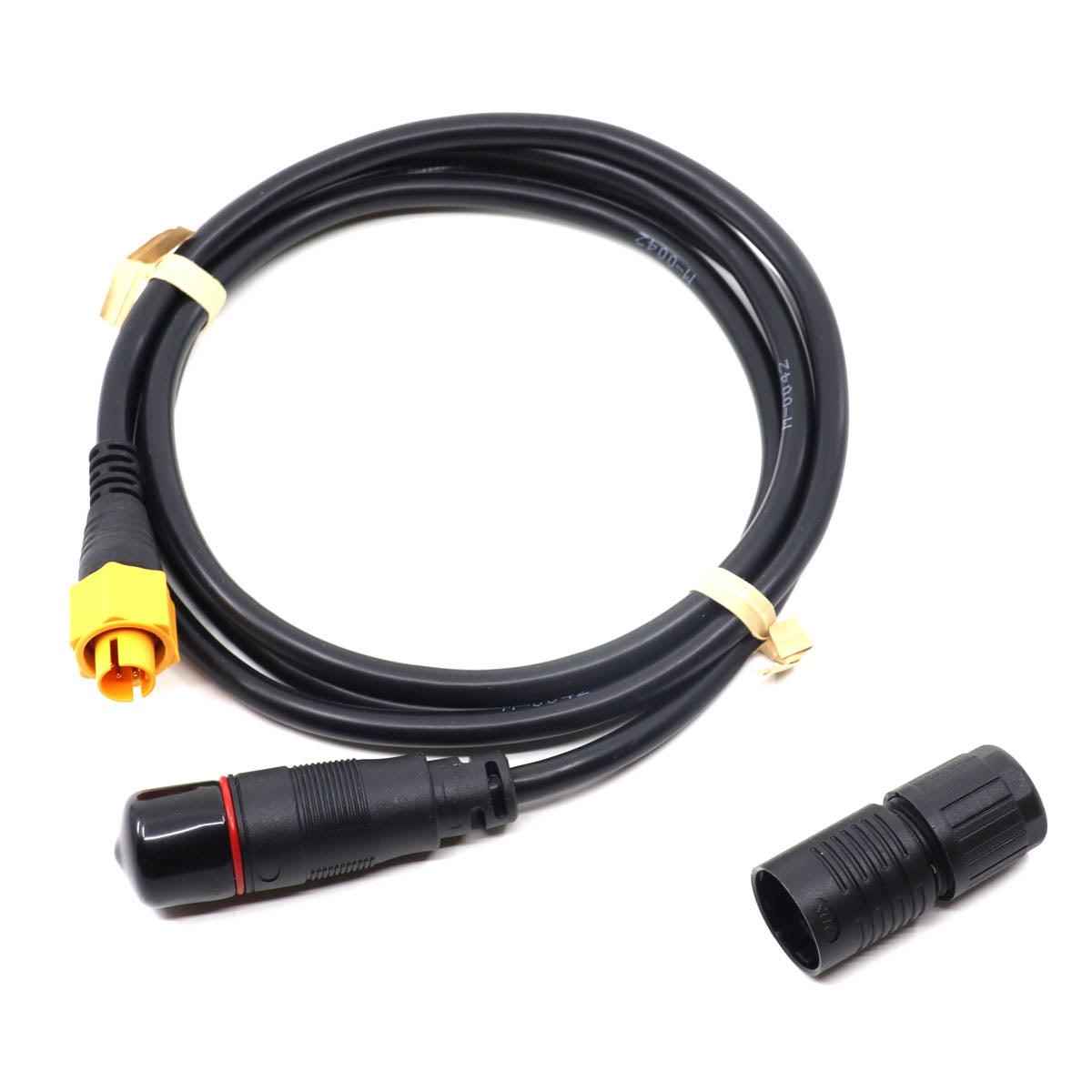 B&G Ethernet Adapter RJ45F - Yellow 5 Pin M 1.5m Boot Seal