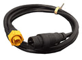 B&G Ethernet Adapter RJ45F - Yellow 5 Pin M 1.5m Boot Seal