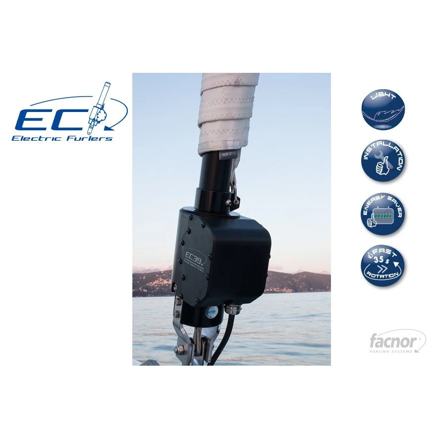 EC39 electric furling and reefing system 24V / 18M50 / Ø08mm forestay
