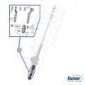 Toggle + 4-hole link plates set – pin Ø16mm for EC47