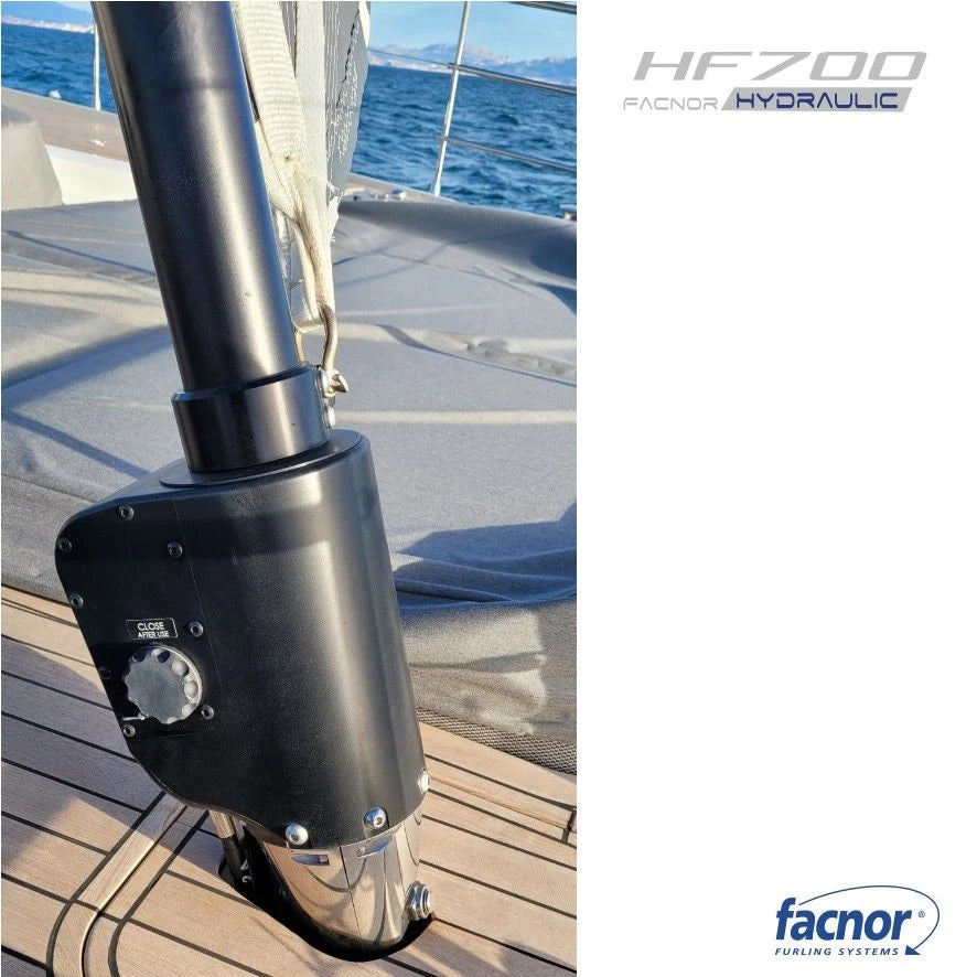 HF700 hydraulic furling system / 26M50 / Ø19mm forestay (link toggle/pin to be added)