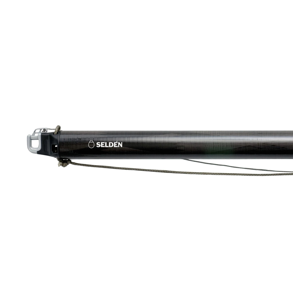 ø90 mm carbon spinnaker pole kit, Max overall length 4230 mmEnd-for-end pole fittings