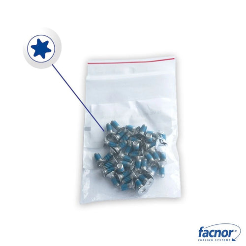 Bag of 32 screws M5X08 for foil sections SX25 / R14-24-26