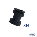 Forestay bushings SX47 Ø10+11.1mm wire (pack of 14)