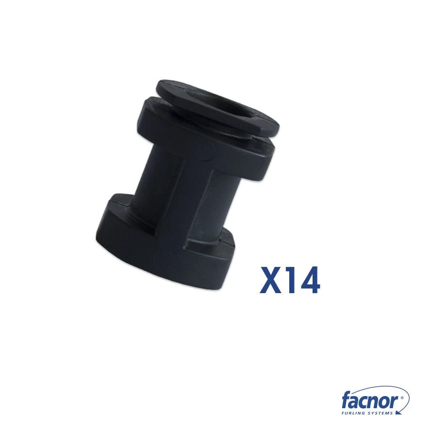 Forestay bushings SX47 Ø14mm wire (pack of 14)