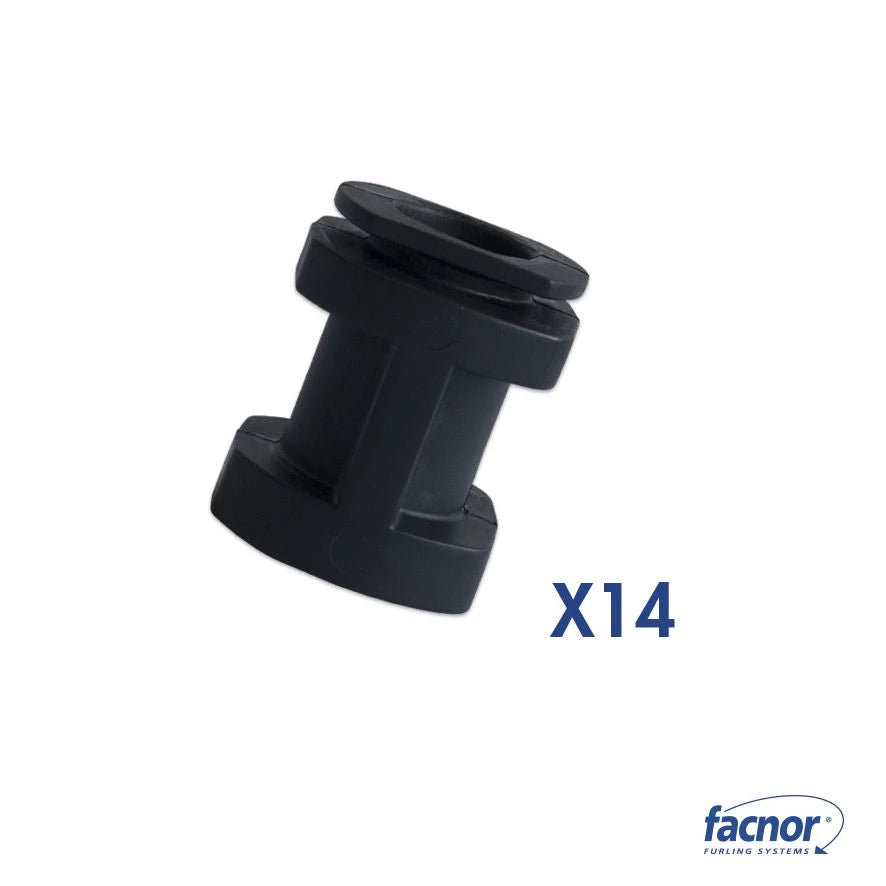 Forestay bushings SX47 Ø16mm wire (pack of 14)