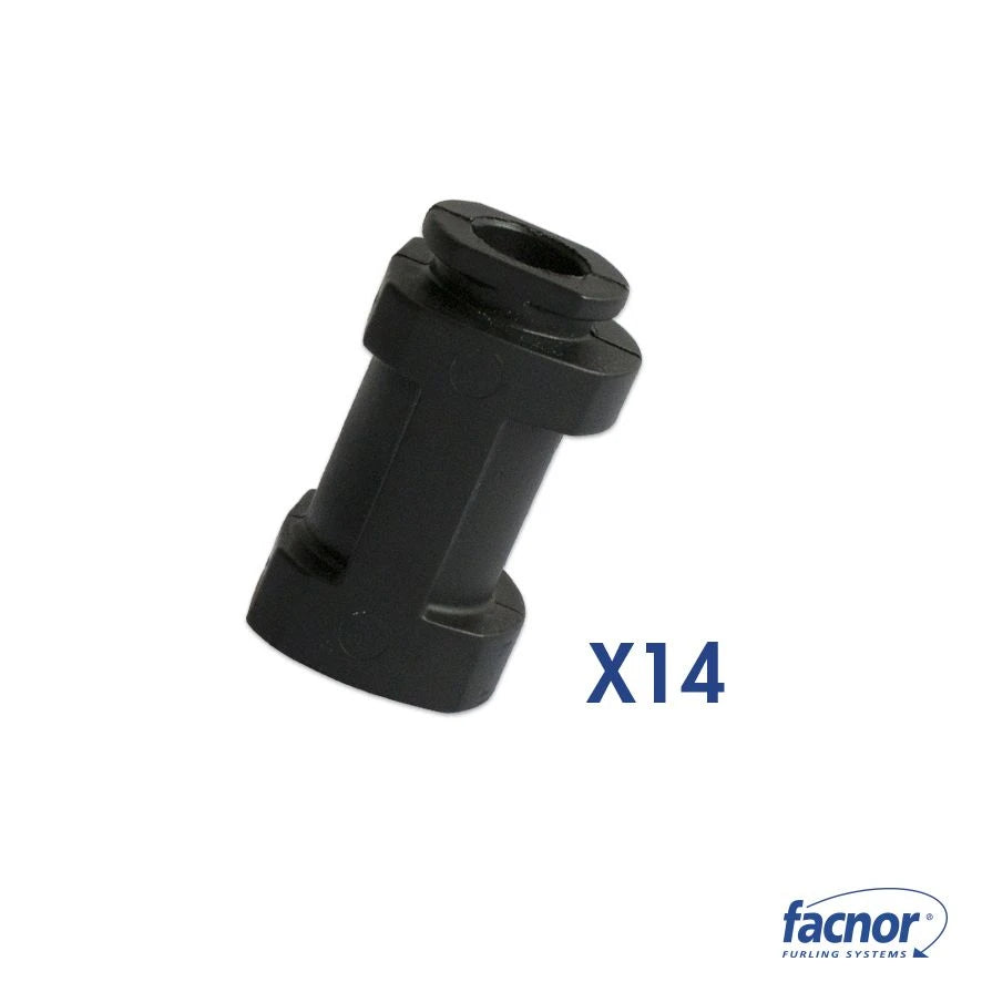 Forestay bushings R34 Ø10-11mm wire (pack of 14)