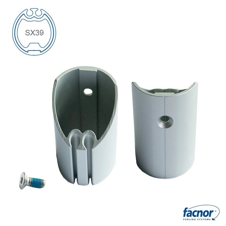 Sail feeder for SX39 foil section (aluminum)