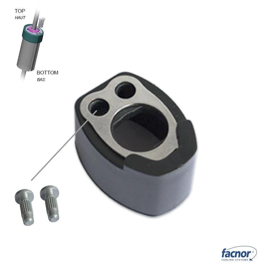 Top cap R24 (fitting R24 foil section)