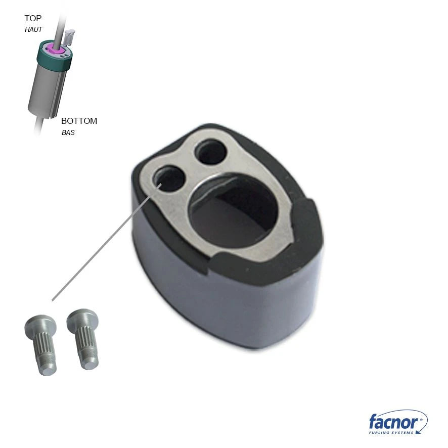 Top cap R26 (fitting R26 foil section)