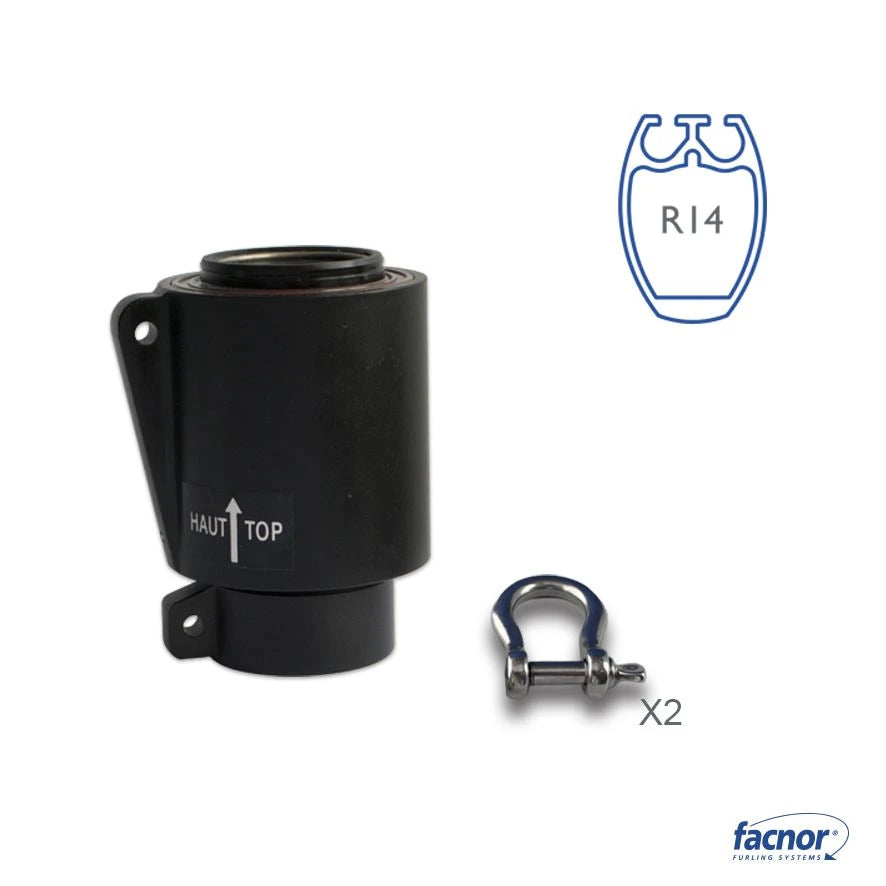 Top swivel high load C14 (R14 foil section)