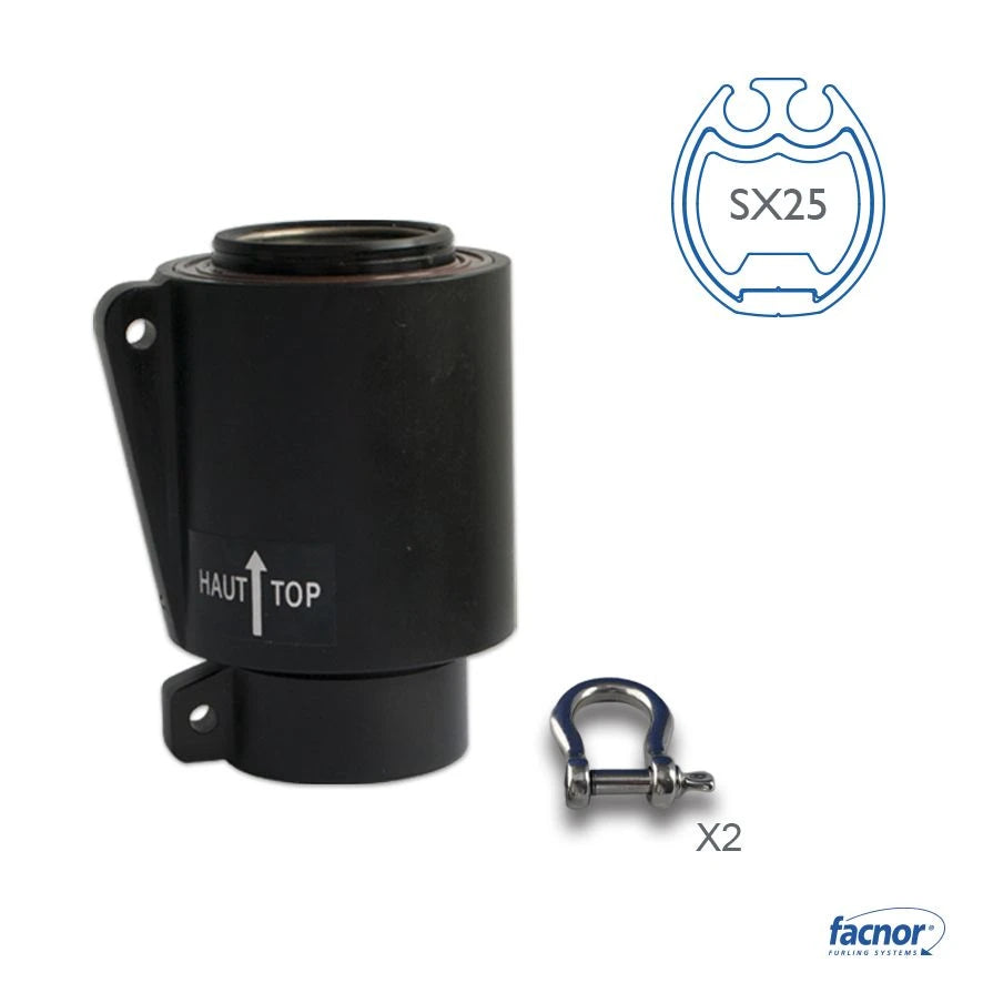 Top swivel C25 (SX25 foil section)