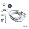 Webbing polyester 20M (grey) + 15M x Ø10mm rope for FD170-190