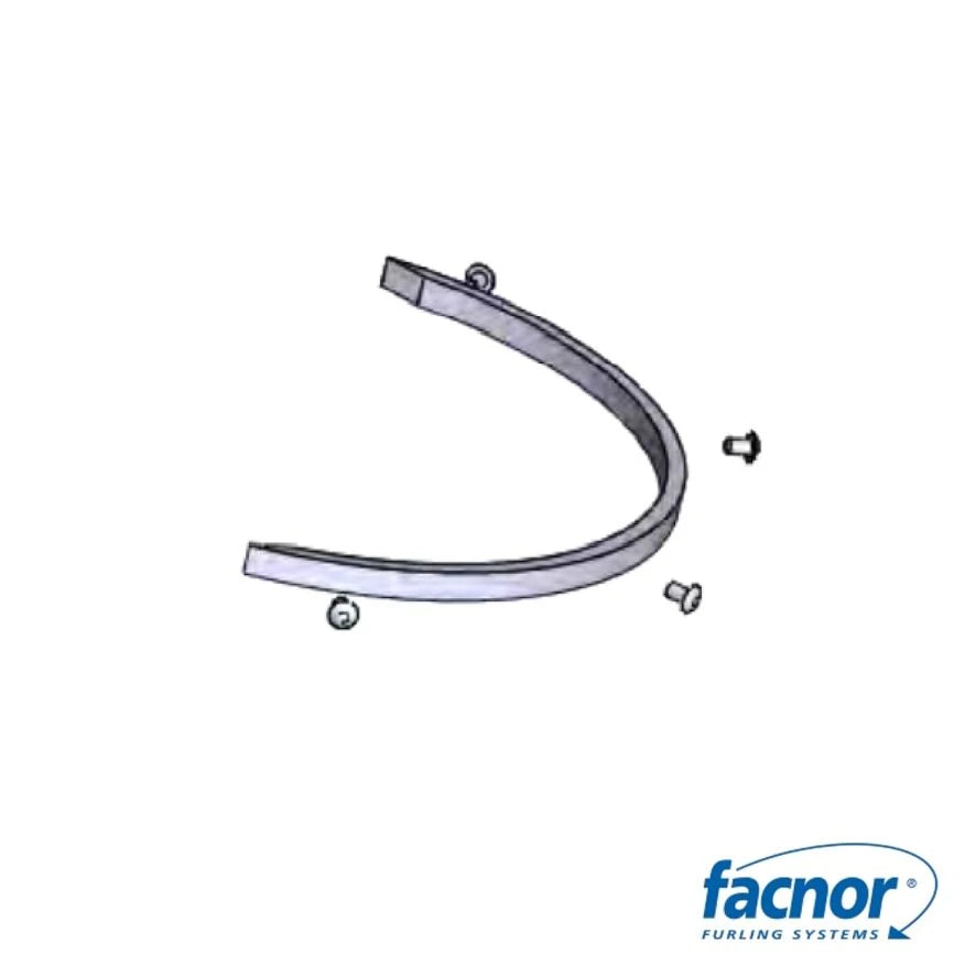 Half nylon ring + screws FD090-110 (sold by unit)