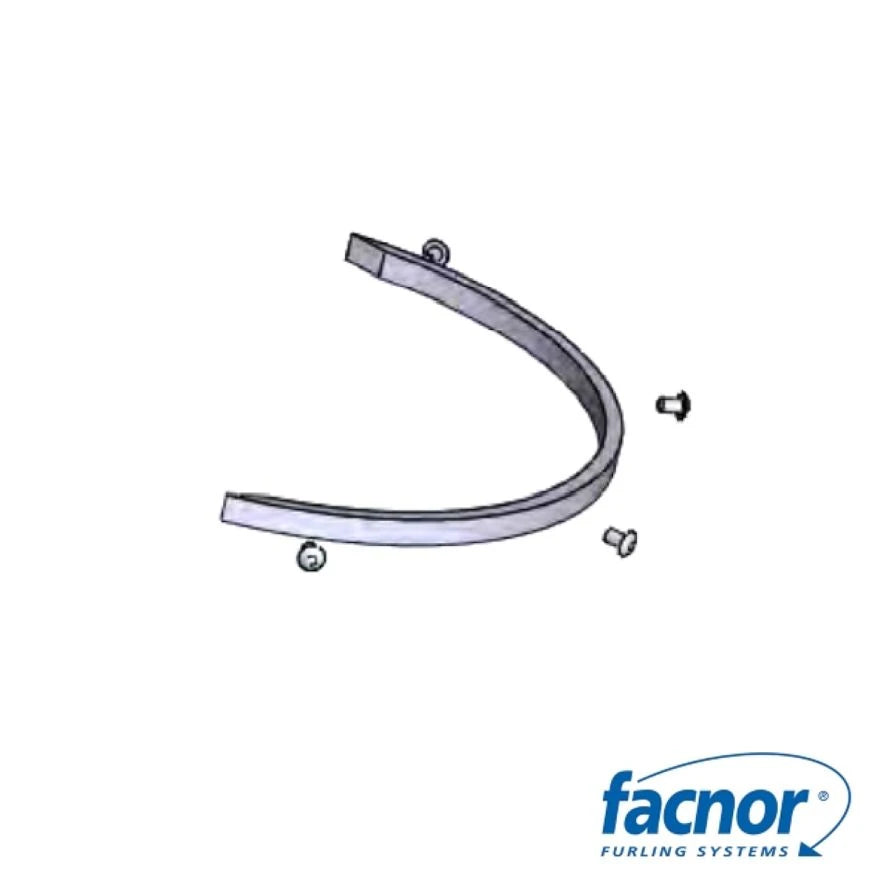 Half nylon ring + screws FD280-310 (sold by unit)