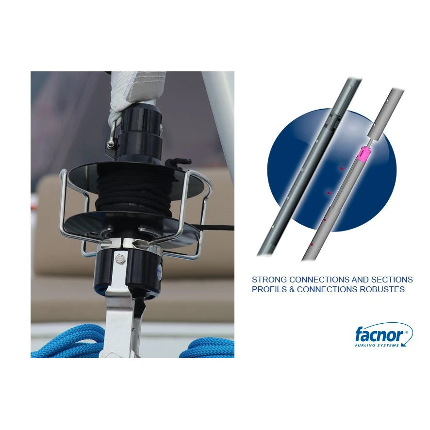 LS 290 manual furling and reefing system