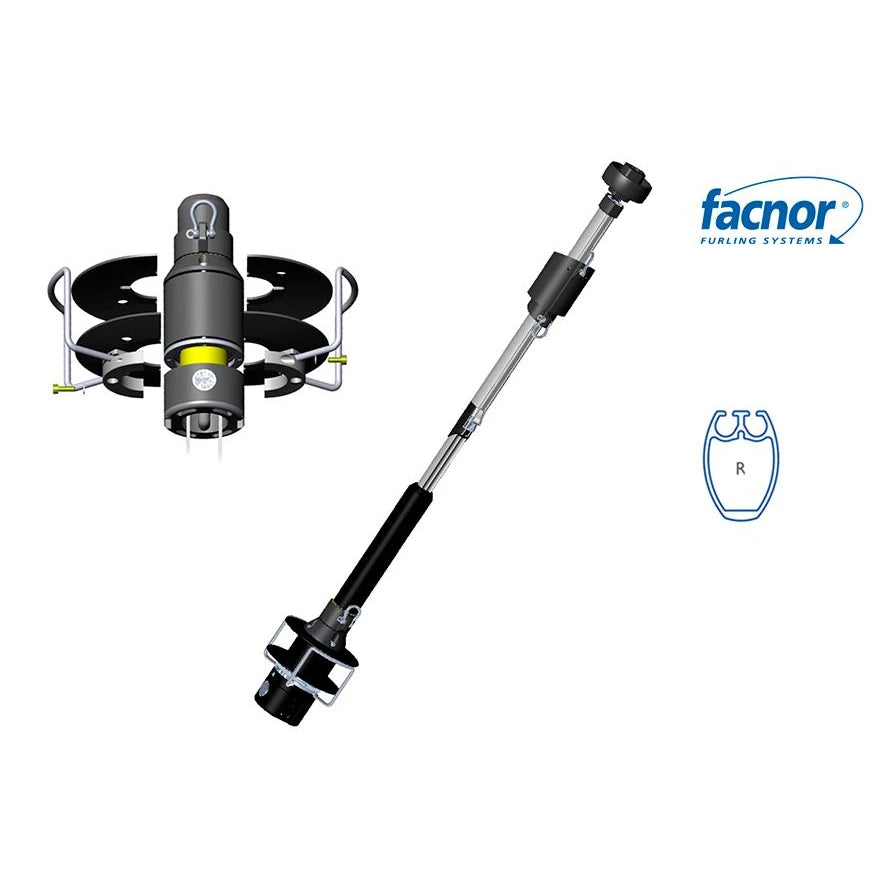 RX 70 manual furling and reefing system