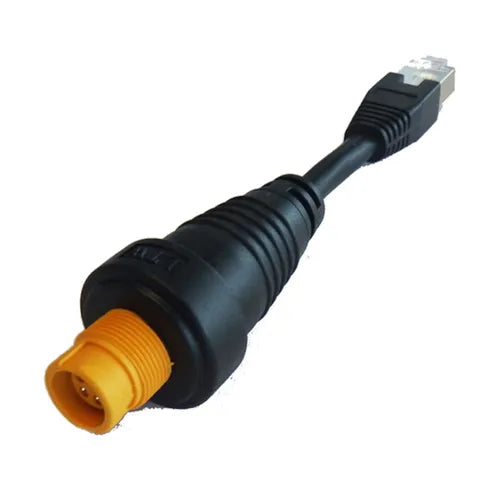 B&G Ethernet Adapter RJ45M - Yellow 5-Pin F 0.1m