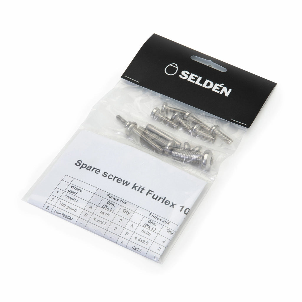 155-802-01R — Selden Spare Screw Kit, Furlex 304 — Mast och Rigg - Reservdelar Selden