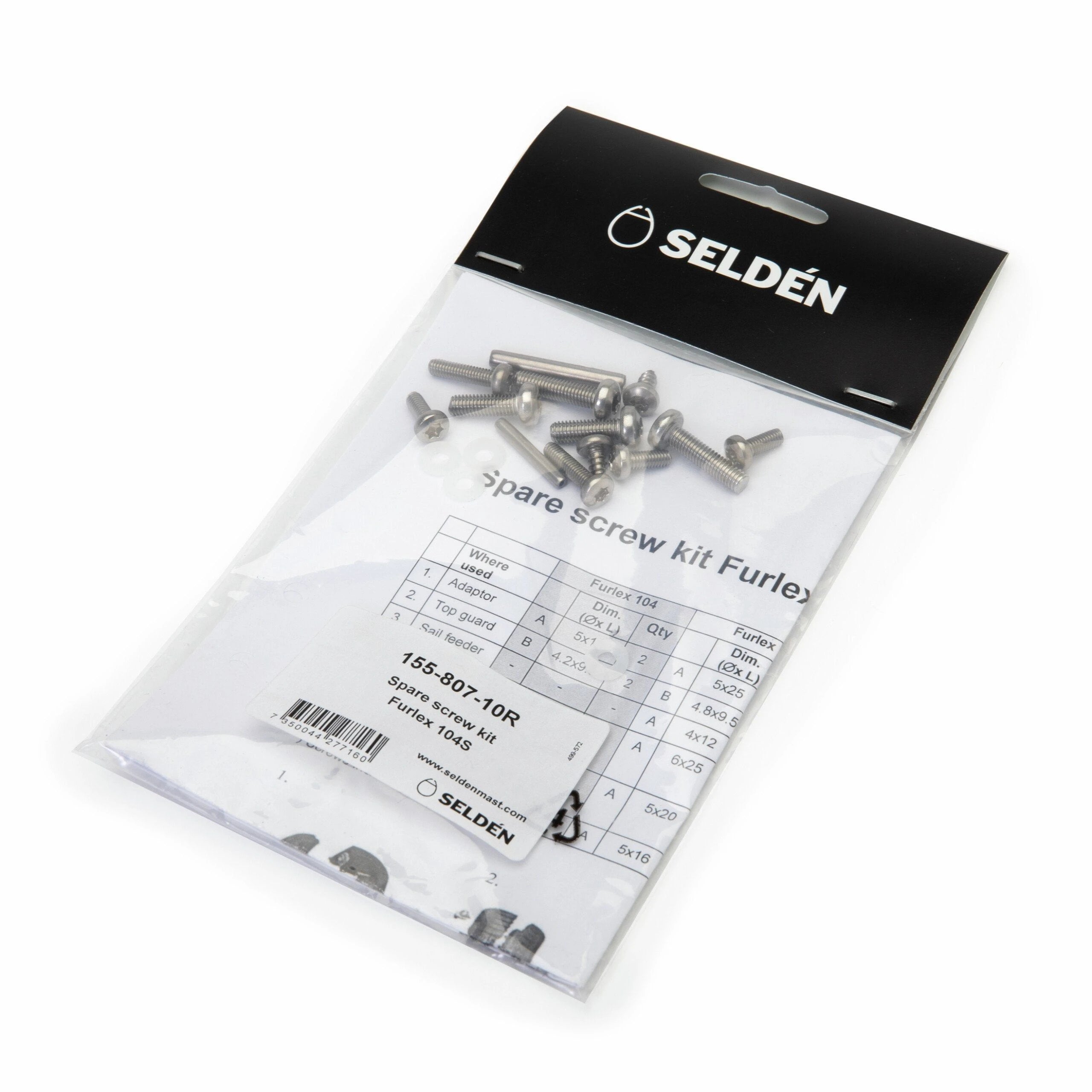 Spare screws for Furlex 104S