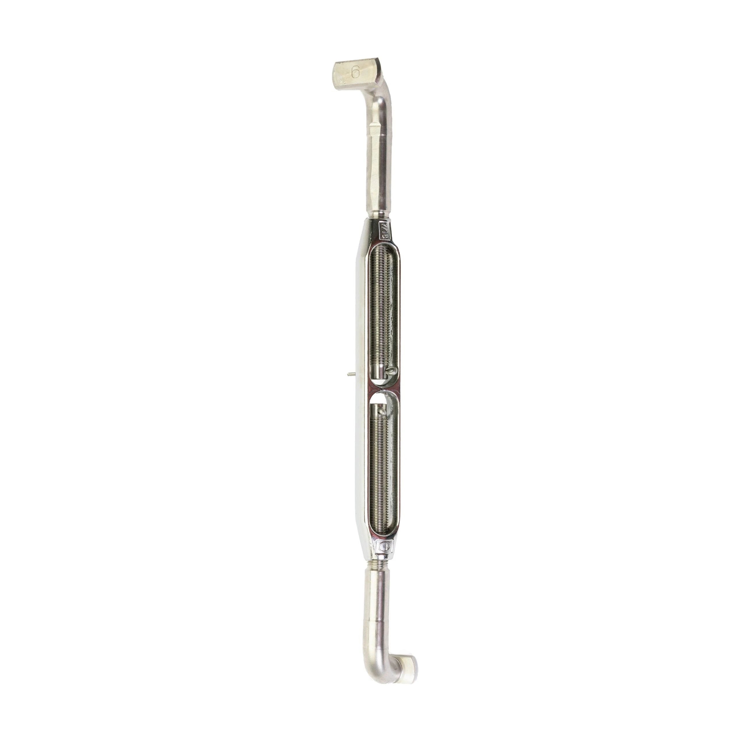 Turnbuckle - Bronze Body, Stainless Terminals, 7/16", T-Terminal/T-terminal - used as Tie-rod for Seldén D- and E-sections.