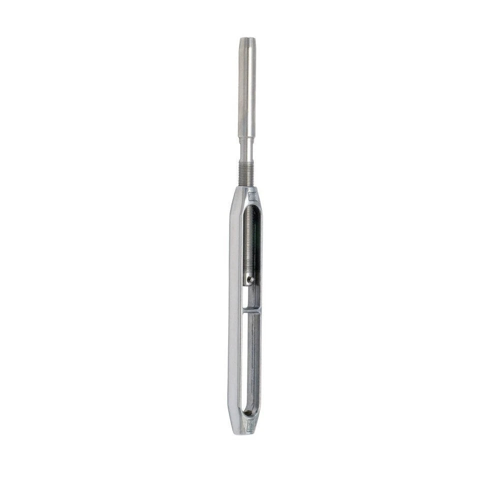 Turnbuckle - Bronze Body, Stainless Terminals, 5/8", ø8 mm Swage Terminal/Open