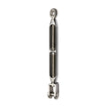 Turnbuckle - Bronze Body, Stainless Terminals, 3/4", Fork/Eye, ø15,8 mm Clevis Pin, ø19,5 mm hole
