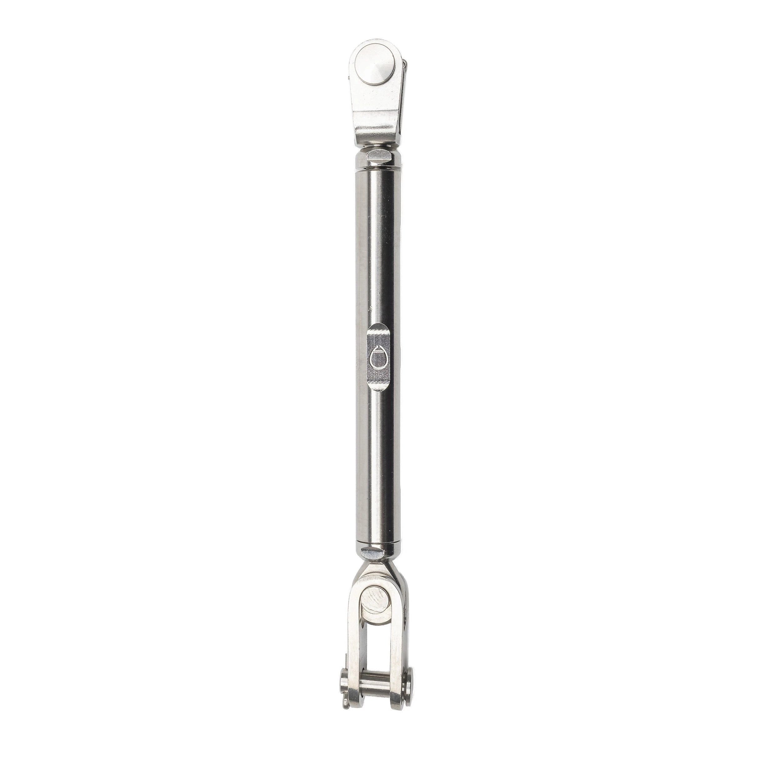 Turnbuckle - StB - Stainless body with bronze thread, Stainless Terminals, 3/8", Fork/Toggle, ø9,5 mm Clevis Pin