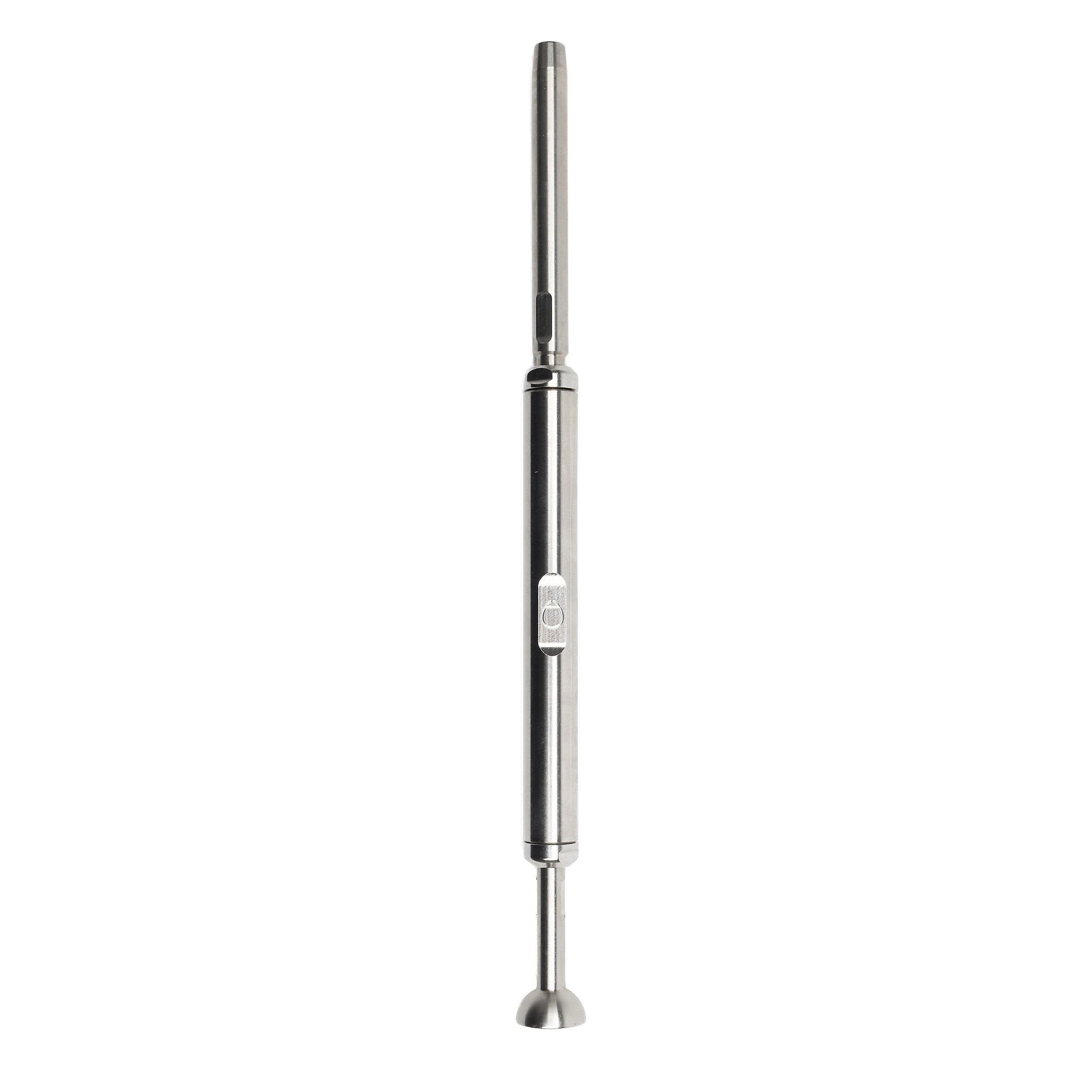 Turnbuckle - StB - Stainless body with bronze thread, Stainless Terminals, 7/16", Swage terminal/Stemball R11, For ø7 mm wire
