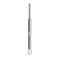 Turnbuckle - StB - Stainless body with bronze thread, Stainless Terminals, 3/4", Swage terminal/Eye, For ø12 mm wire, Hole ø19,5 mm