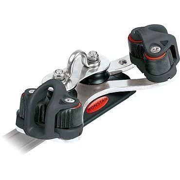 Ronstan X 19, Travare 85mm med trimblock/2 cleat - Navinordic båttillb