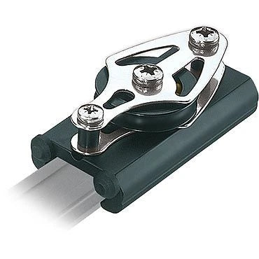 Ronstan X 19, Ändstopp med block & hundsvott