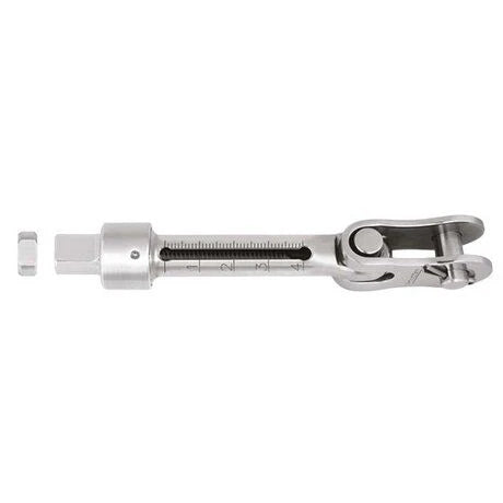 Ronstan Turnbuckle Body, Calibrated, Lock Nut, 1/4" - Navinordic båtti
