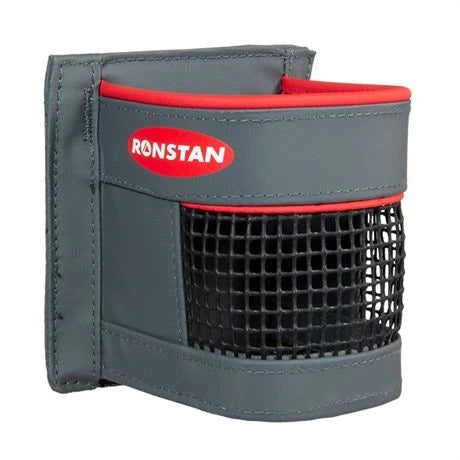 Ronstan Mugghållare, grå PVC/Mesh