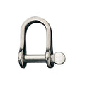 Ronstan Shackle, D, Pin 4mm, L:16mm, W:10mm