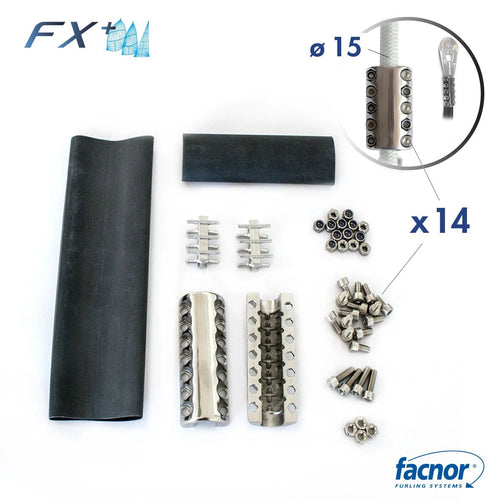 Clamp FRC D15mm for Anti-Torsion Rope