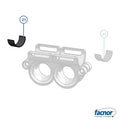 Patch adhesive rubber for double fairlead