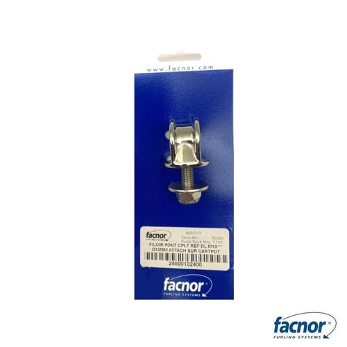 Fairlead for deck fitting DF M10 (with plastic card)