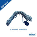 Furling line ø10mmx32m + block (for endless line drum)