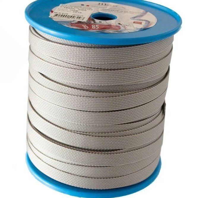 Facnor FD furling band  (grey polyester webbing) (metervara)