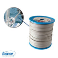 24013161205 — Facnor Webbing FD Band Grå Polyester — Mast och Rigg - Reservdelar Facnor
