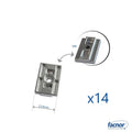Slug No3 M6 (flat) (23.9mm) (kit of 14 slugs)