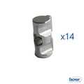 Slug D10MM (round) M5 (kit of 14 slugs)