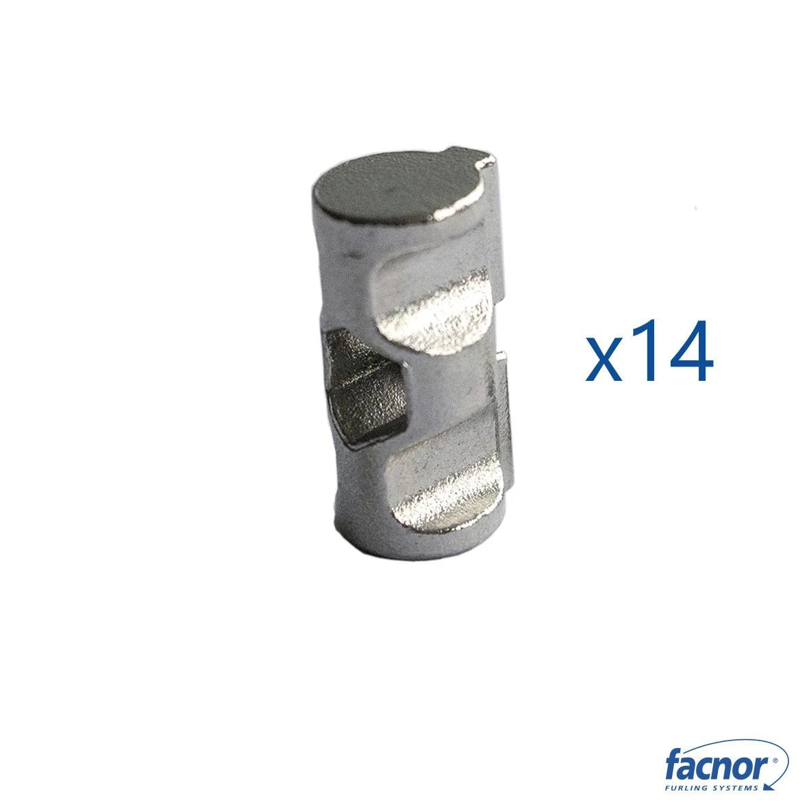 Slug D10MM (round) M5 (kit of 14 slugs)