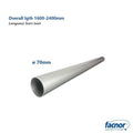 Section overlength for ø70mm bowsprit from overall 1600 to 2400mm long ** IMPORTANT length to be specified upon order **