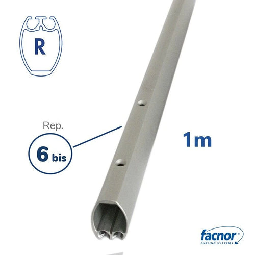 Foil section R24 external 1-meter length (tube ONLY)