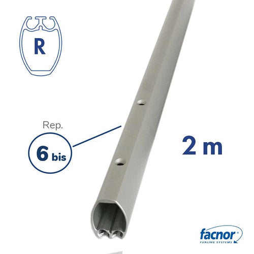 Foil section R24 external 2-meter length (tube ONLY)