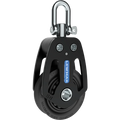HTX Single Block with Swivel Head — Sheave Diameter: 60mm | Finishes: Stainless Steel