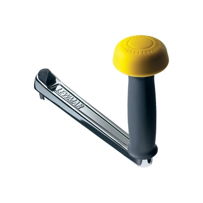 Lewmar Winch Handle — Variant: Locking, Power Grip | Size: 250mm (10") | Finishes: Chrome