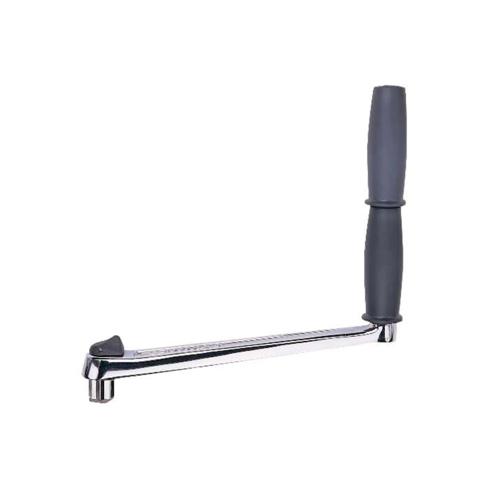 Lewmar Winch Handle — Variant: Locking, Double Grip | Size: 250mm (10") | Finishes: Chrome
